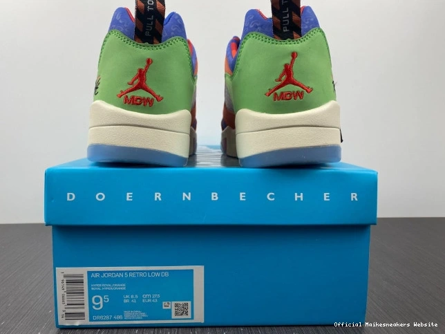 Official Maikesneakers Low DR6287-486 Doernbecher Air 5 Jordan 0806